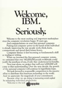 Welcome IBM