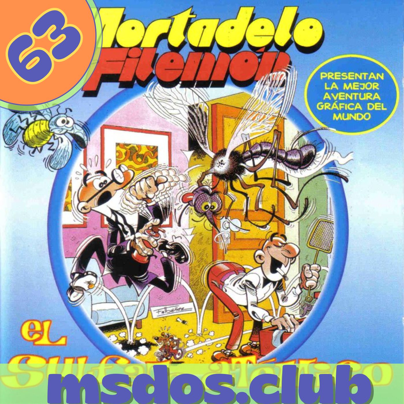 MS-DOS CLUB – Vol 63 – Castle Adventure, El Sulfato Atómico y las placas de Sega